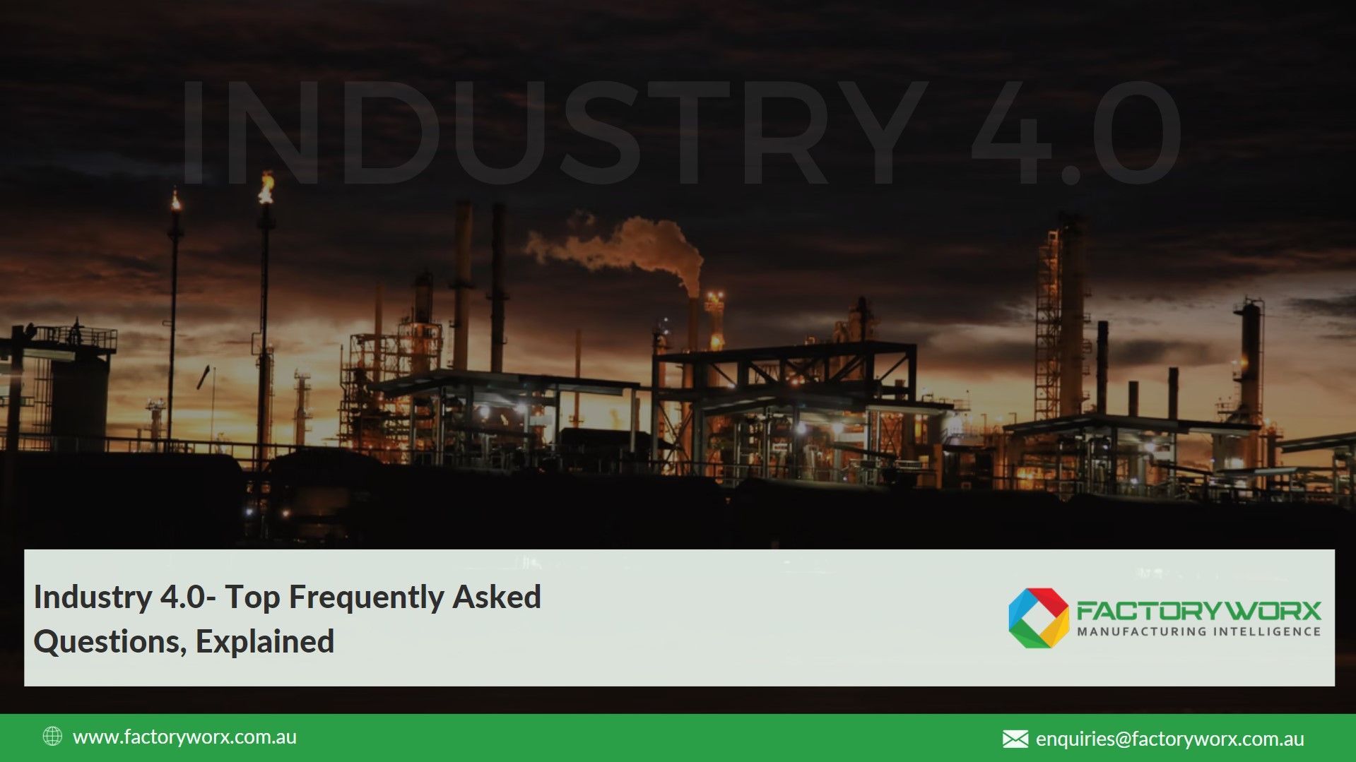 Industry 4.0 FAQs